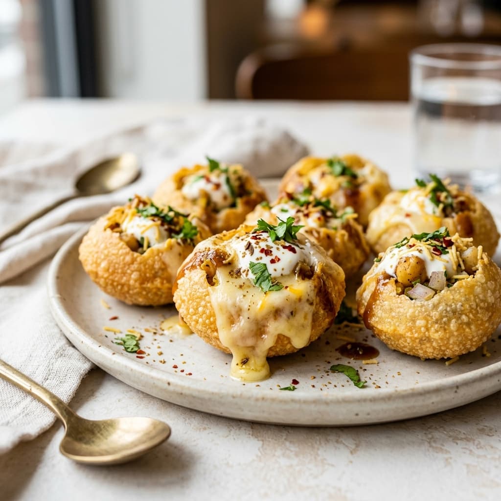 Cheese Loaded Puri